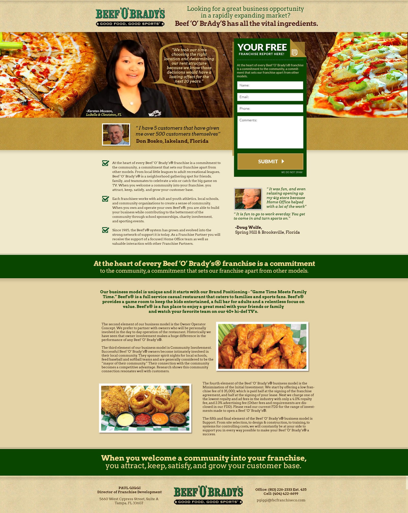 Beefobrandy website screenshot