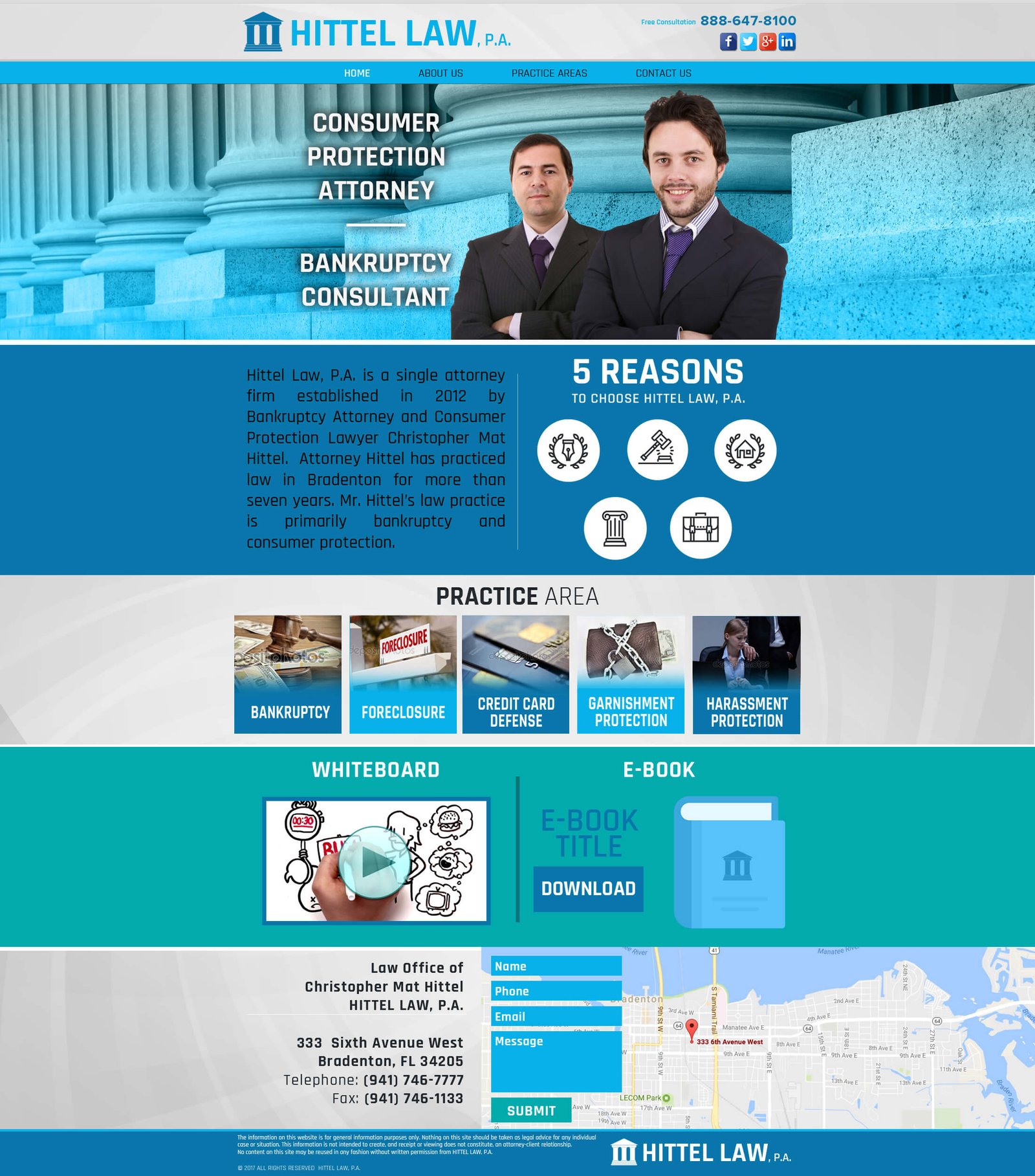 Christopher Hittel website screenshot