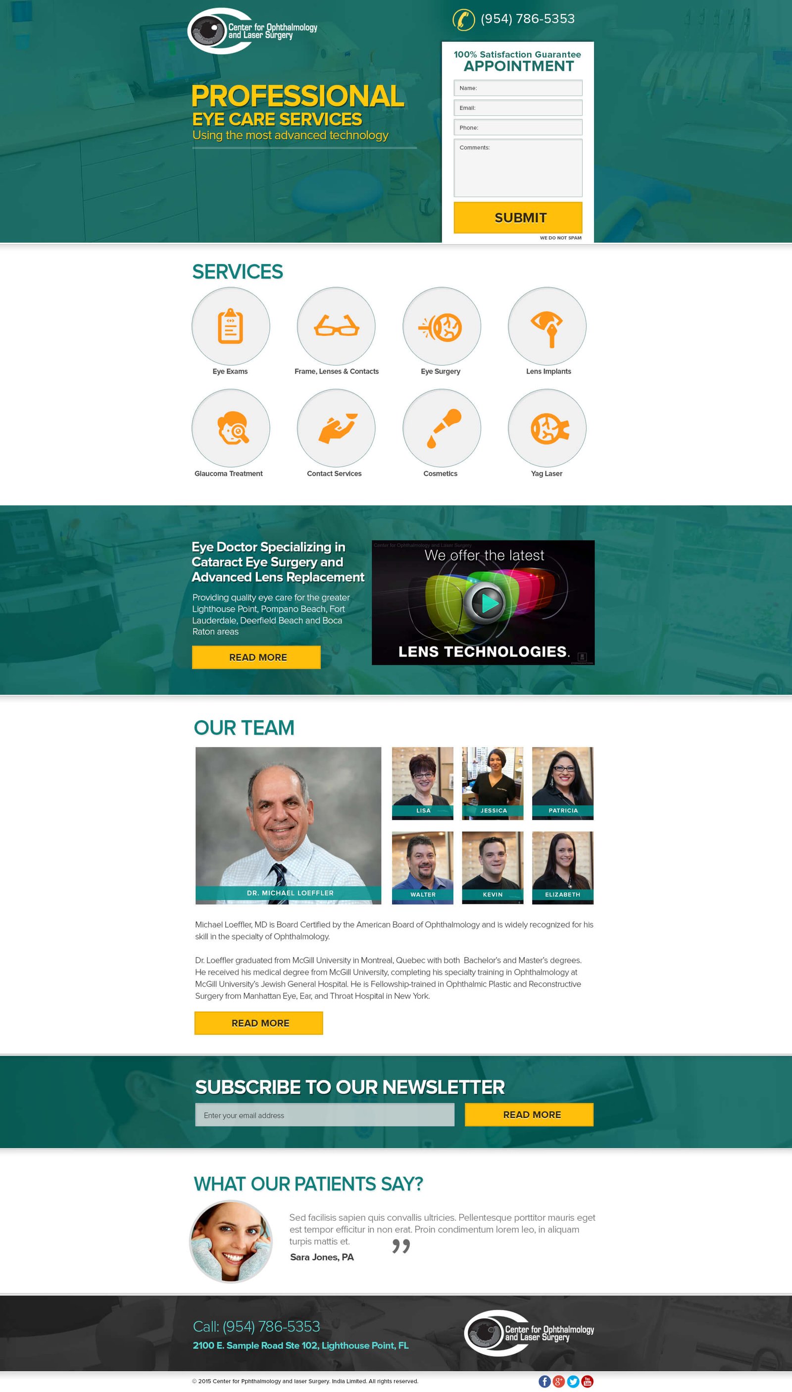 Doctor Loeffler website screenshot