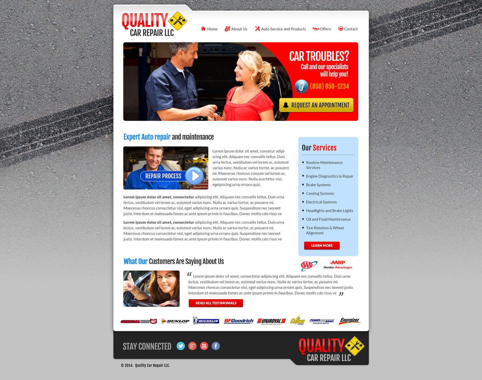 Errol Brown website screenshot