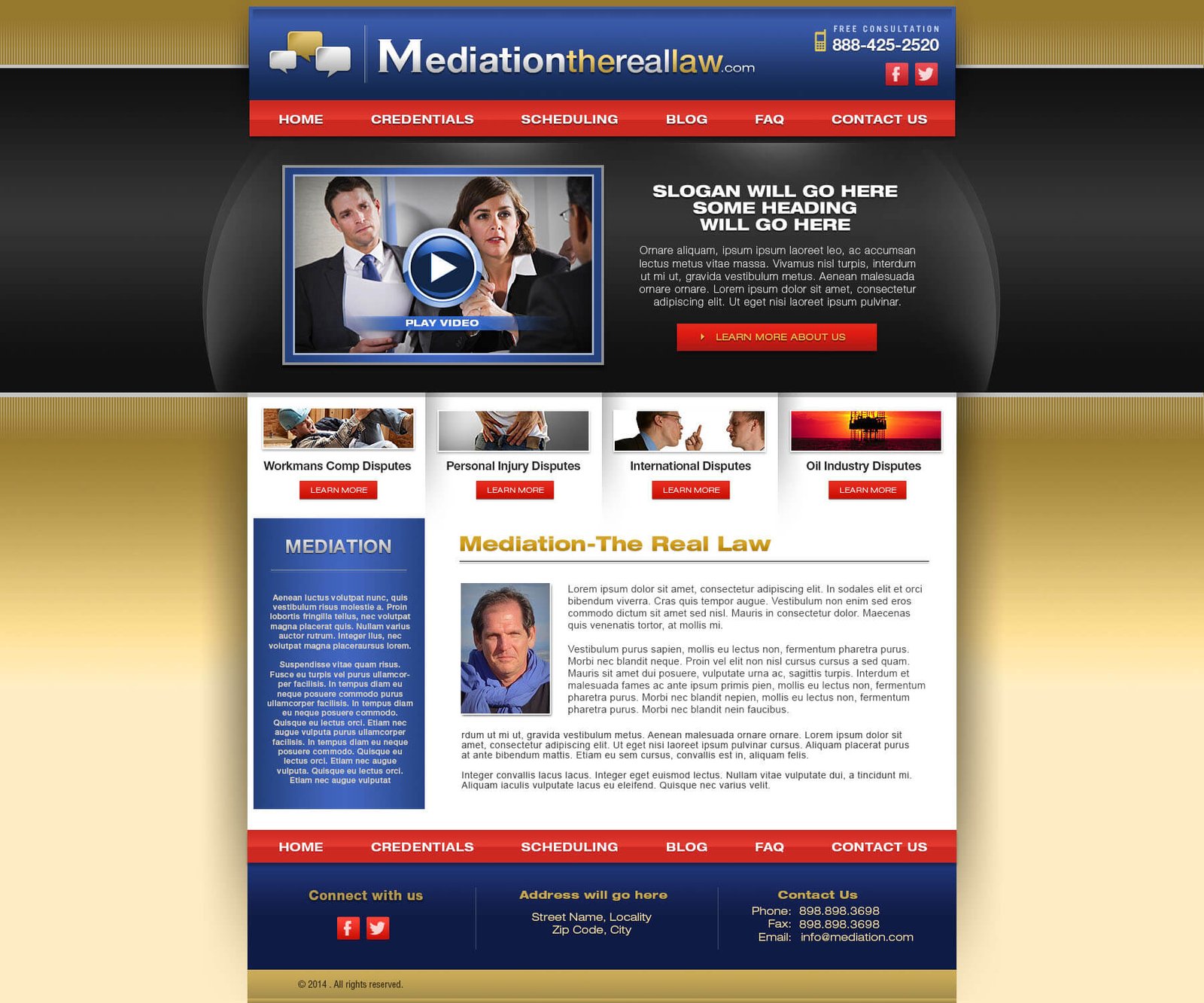 MJ Longval website screenshot