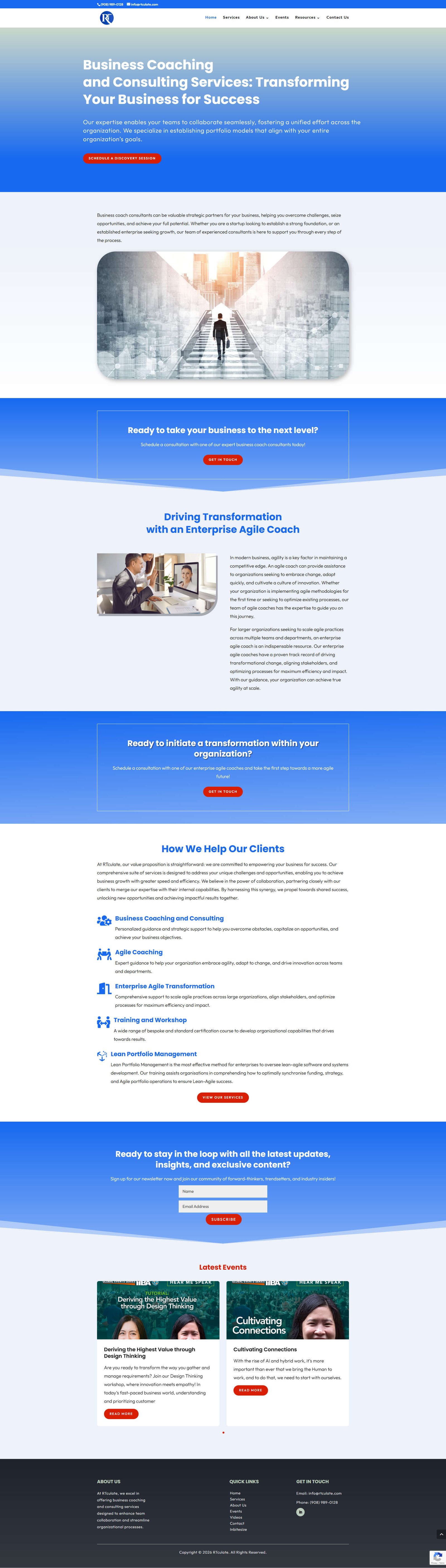 rtculate website screenshot