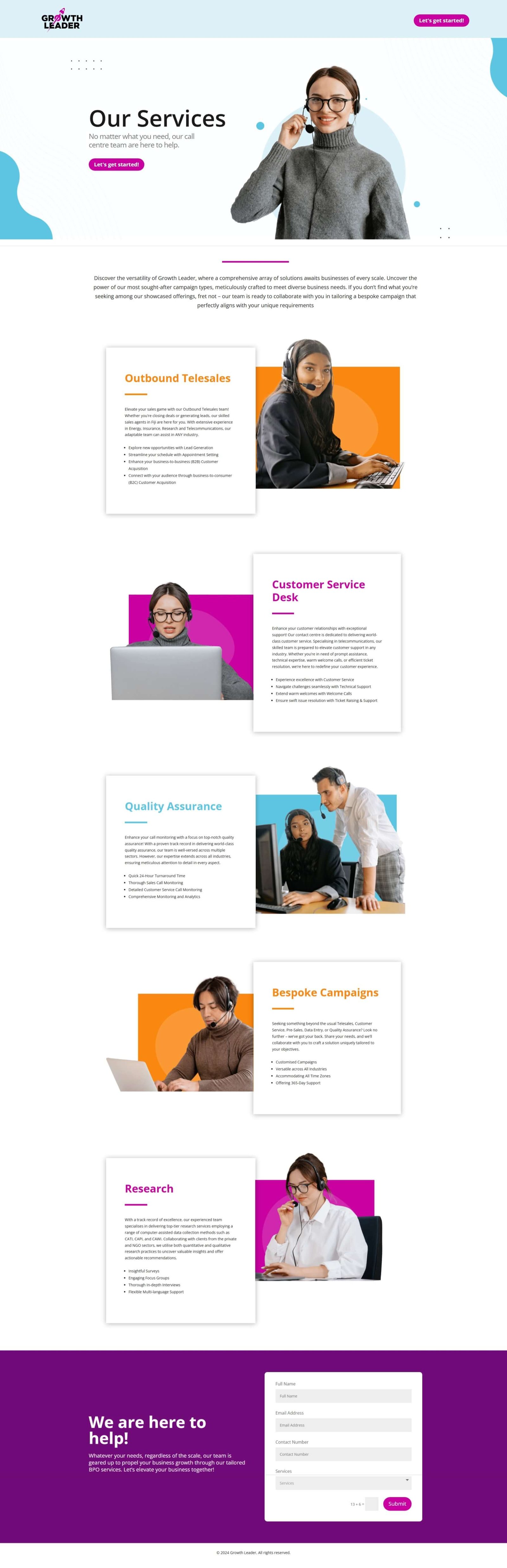 growthleader.co.nz website screenshot