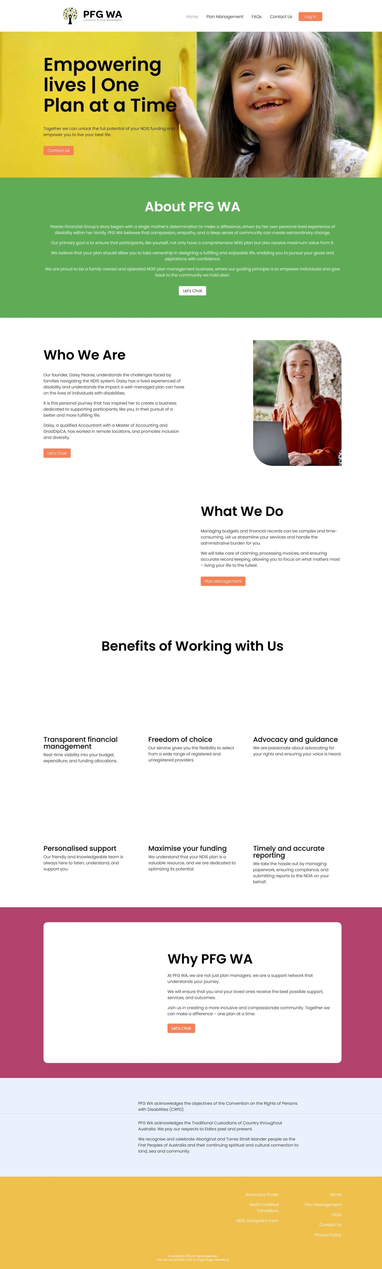 pfgwa.comau website screenshot